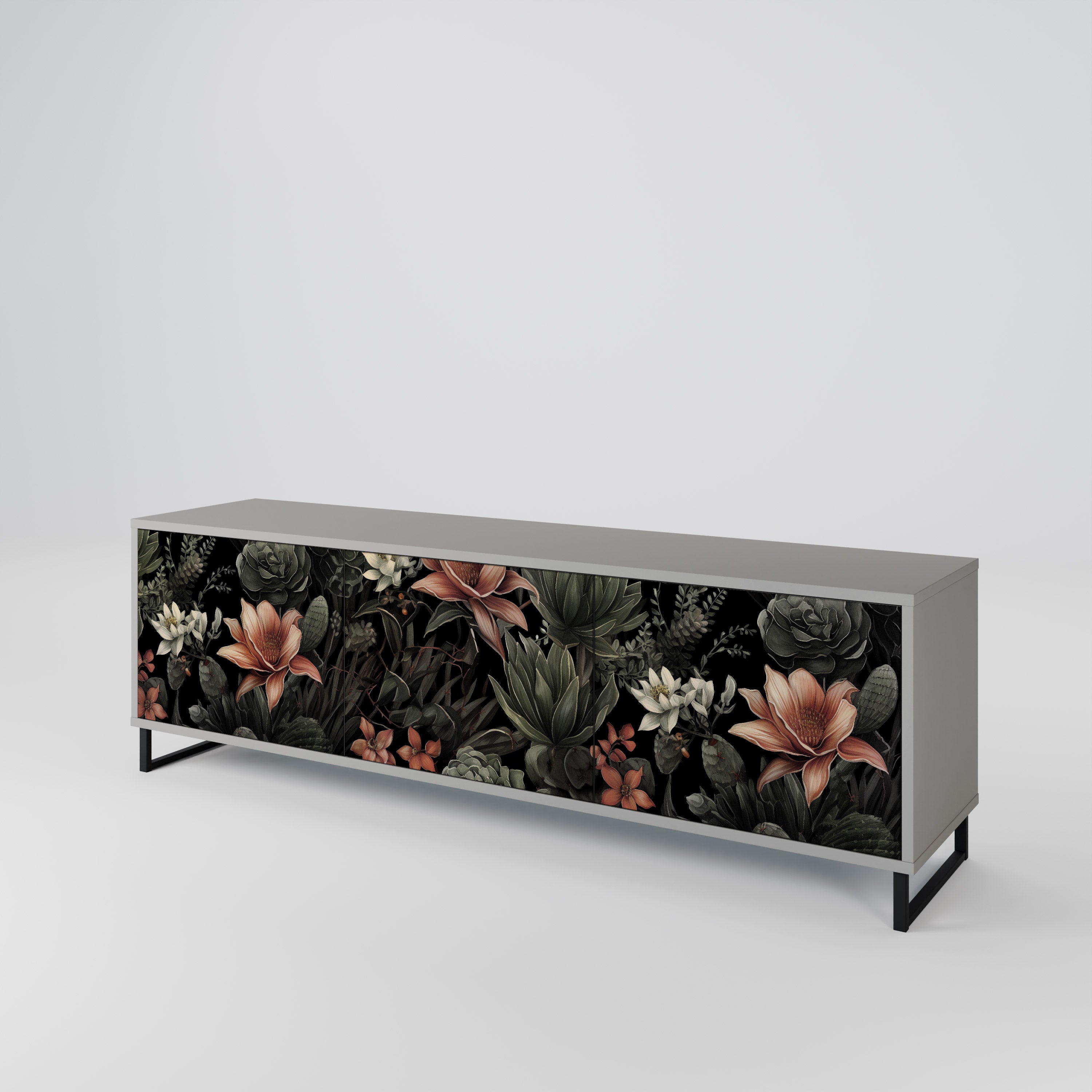 SECRET VERDURE TV-bänk med 3 dörrar