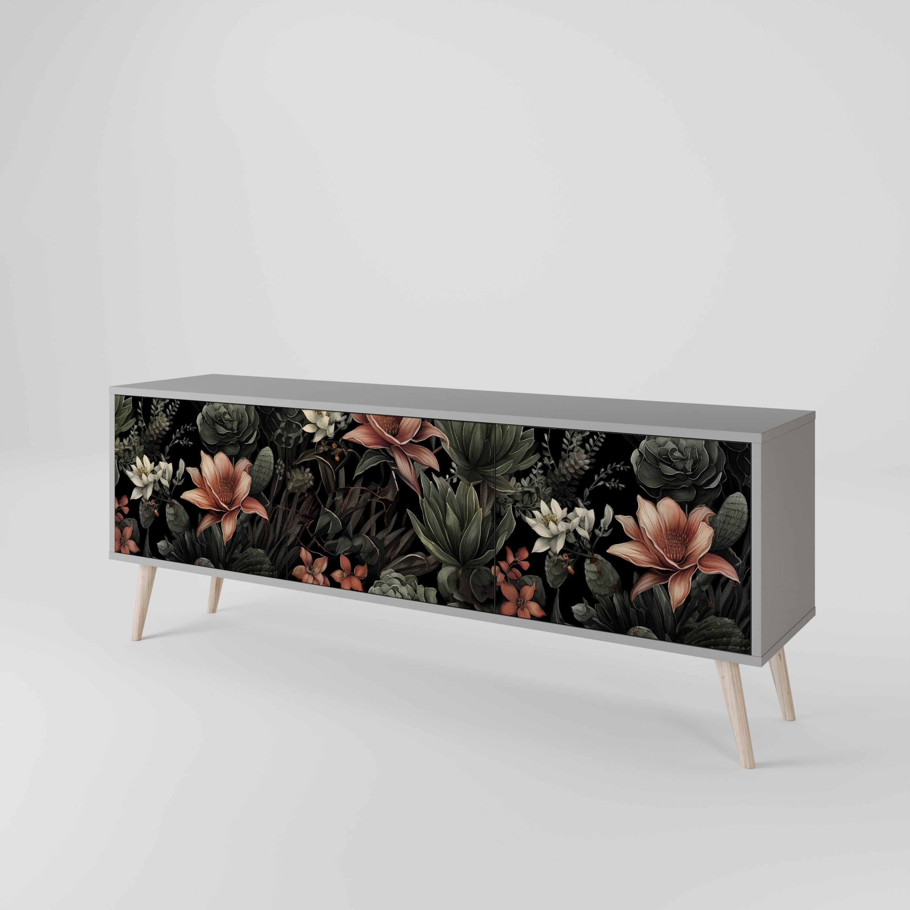 SECRET VERDURE TV-bänk med 3 dörrar