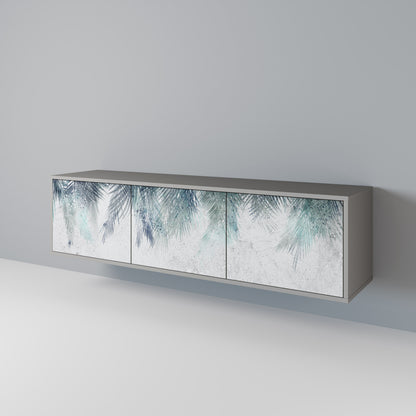 PALM VEIL TV-bänk med 3 dörrar
