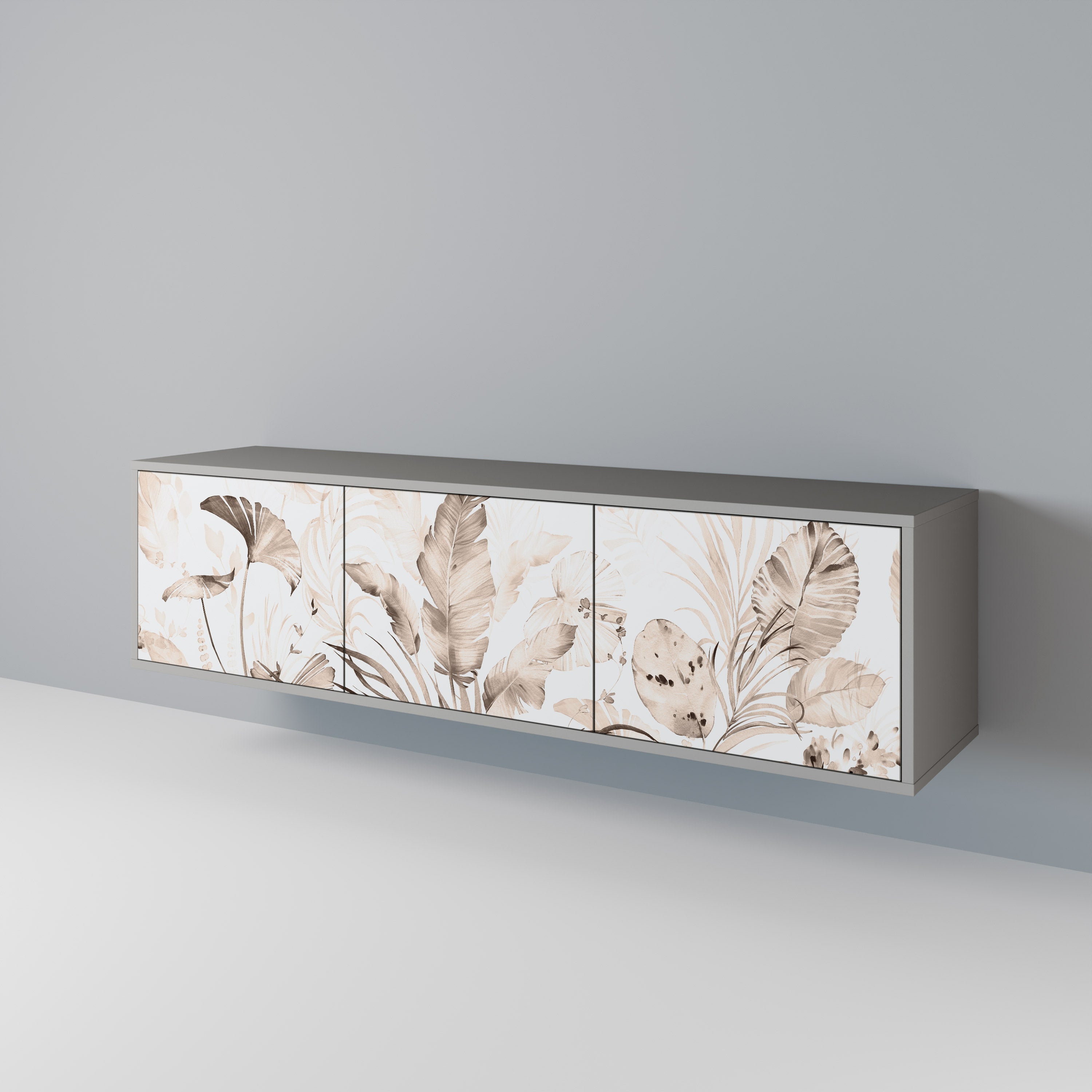 WILD TENDERNESS TV-bänk med 3 dörrar
