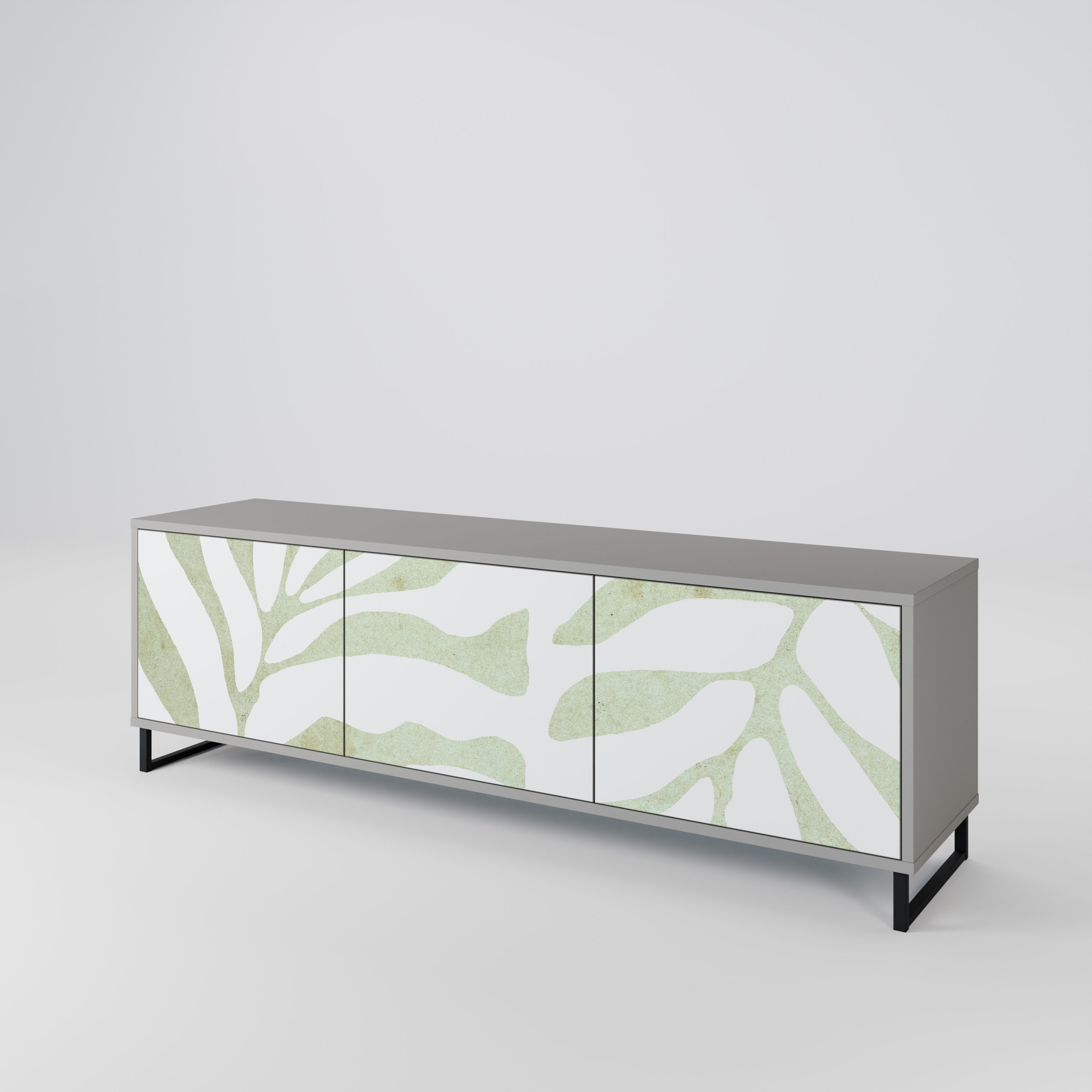 BOTANICAL SPARK TV-bänk med 3 dörrar