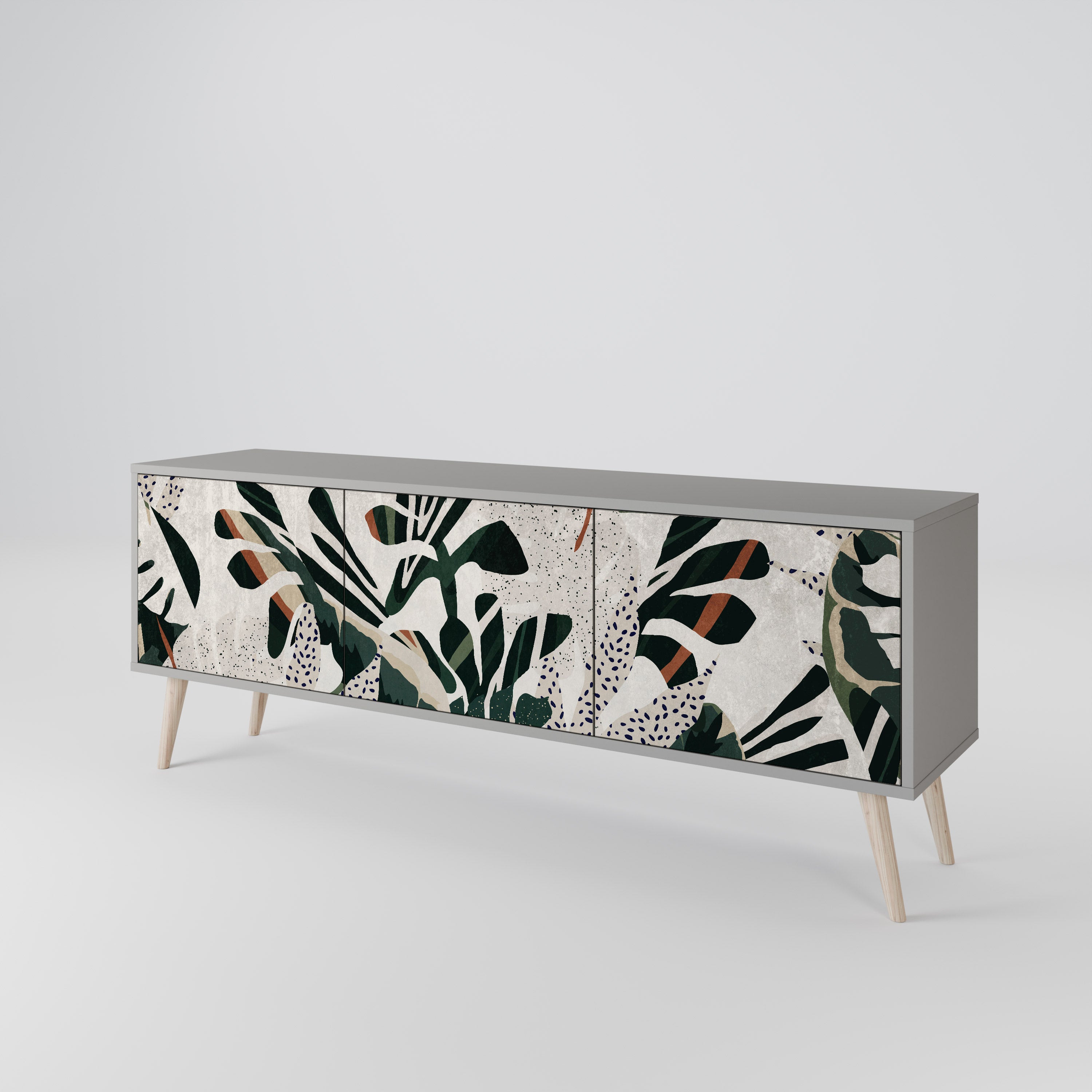 VERDURE FORMATION TV-bänk med 3 dörrar