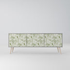 FENNEL BALDACHIN 3-Door TV Stand in Grey Finish