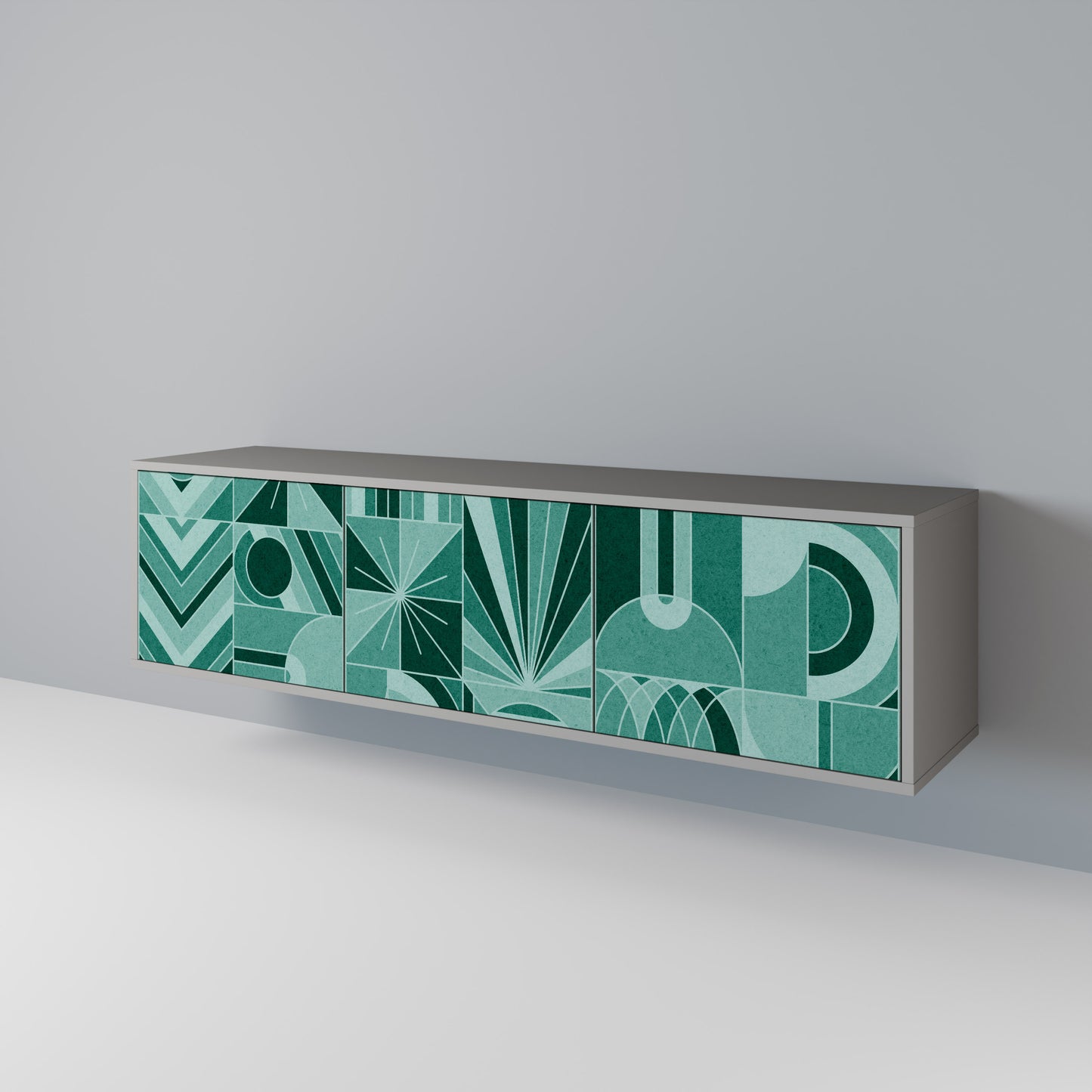 HARMONIC GRID 3-Door TV Cabinet