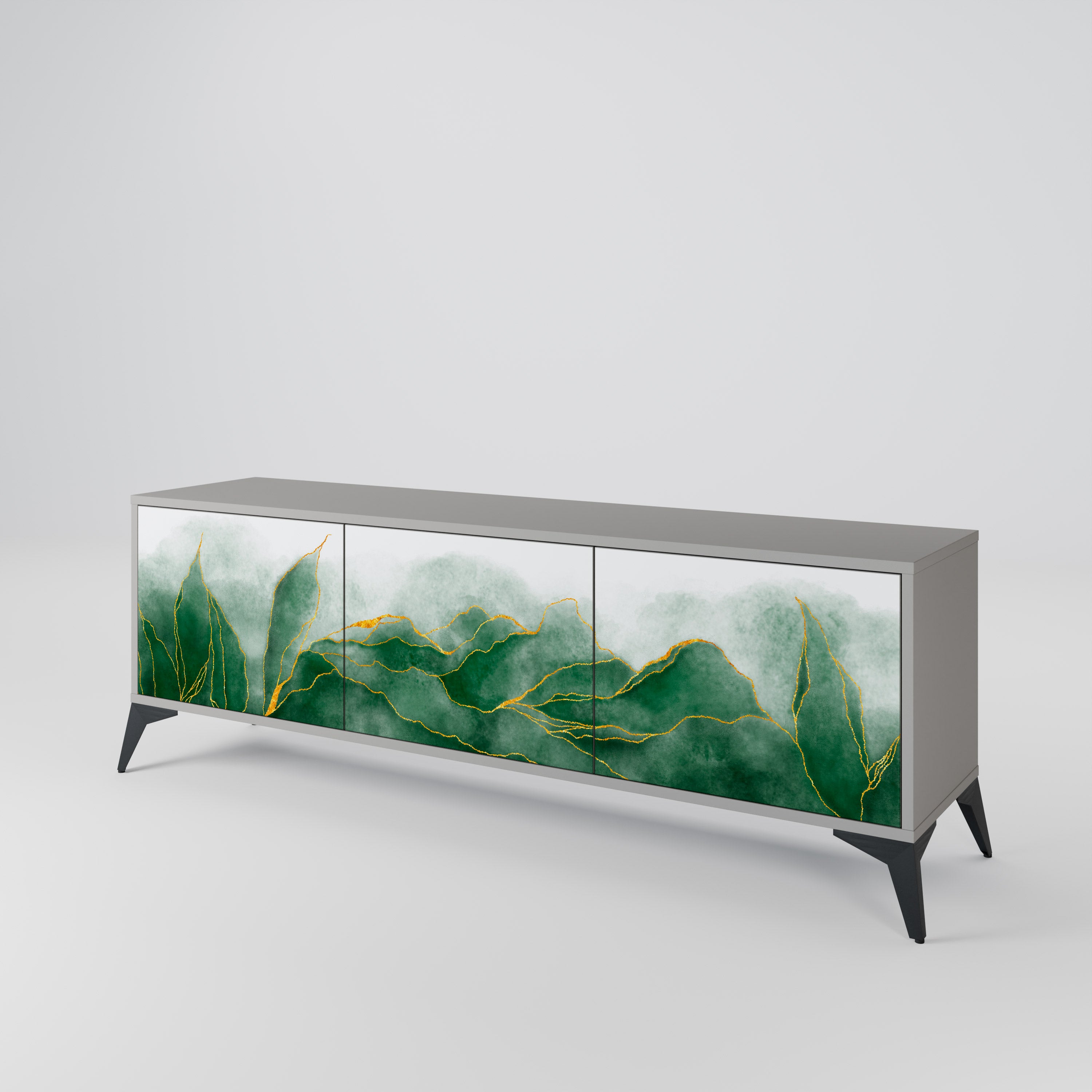 EXPENSIVE NATURE TV-bänk med 3 dörrar