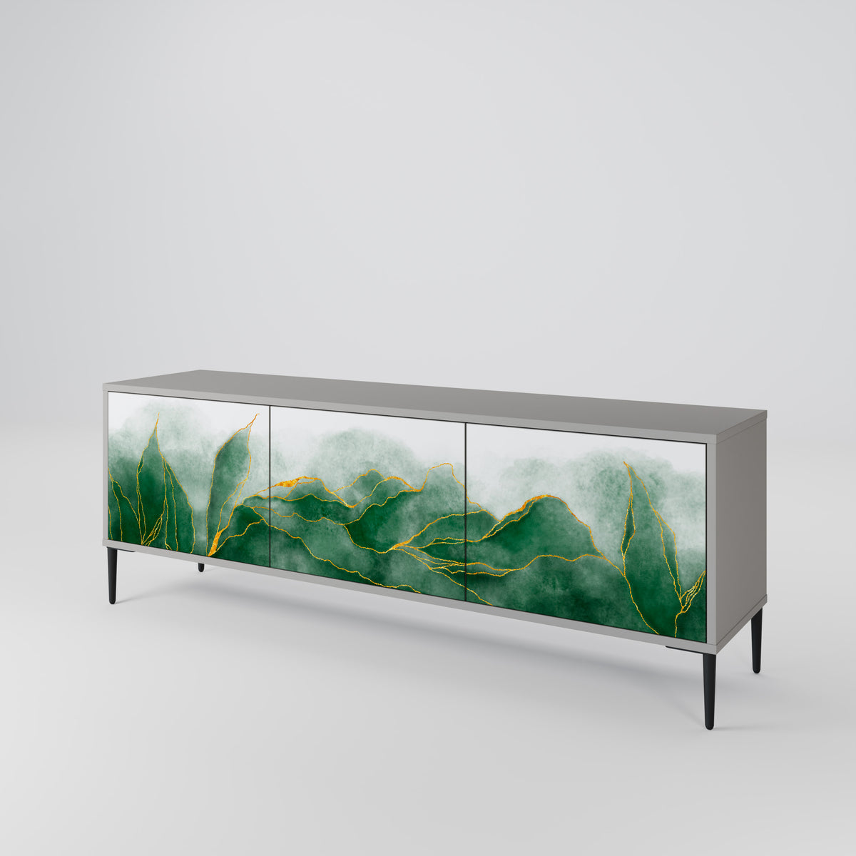 EXPENSIVE NATURE TV-bänk med 3 dörrar