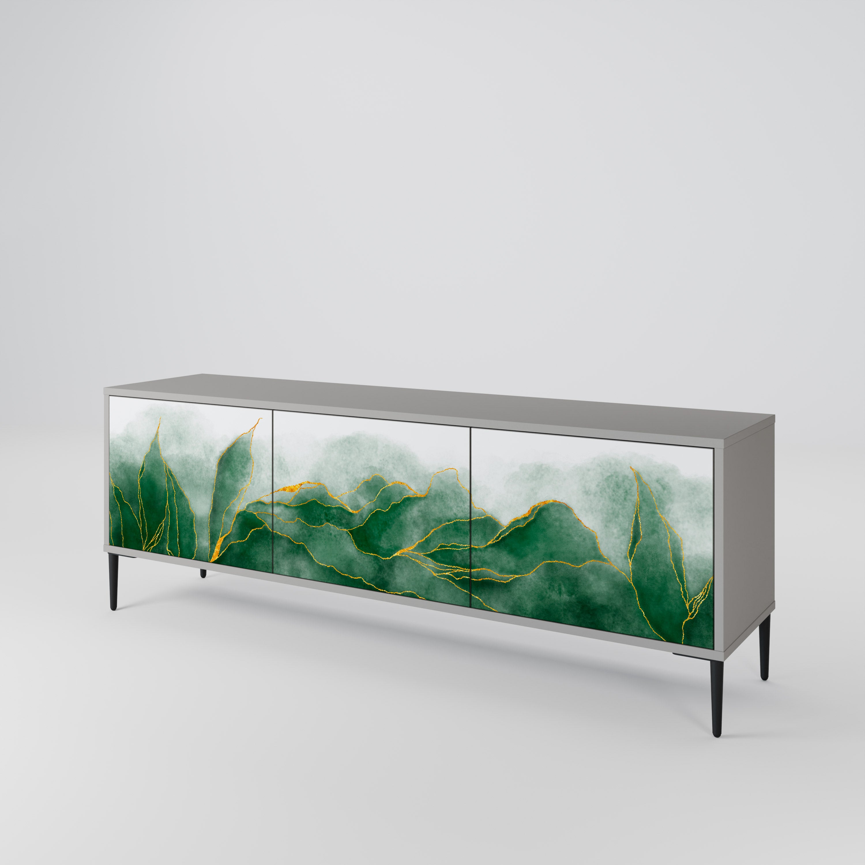 EXPENSIVE NATURE TV-bänk med 3 dörrar