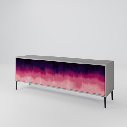 AURORA BOREALIS TV-bänk med 3 dörrar