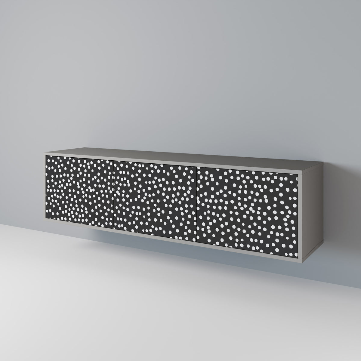 BLINDING LIGHTS 3-Door TV Cabinet