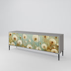 DREAMY MEADOW 3-dörrars TV-bänk i grå finish