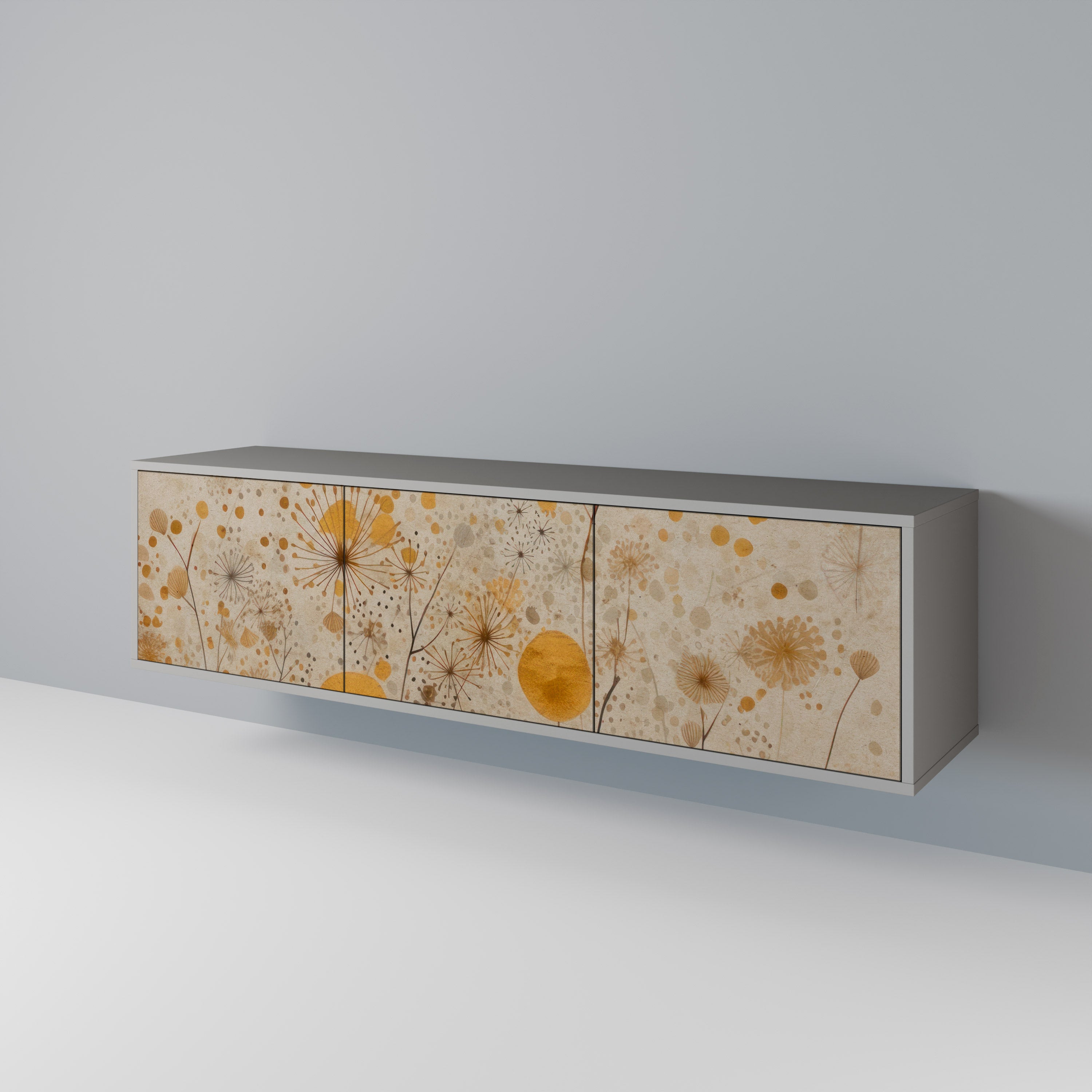 MORNING GLADE 3-Door TV Cabinet