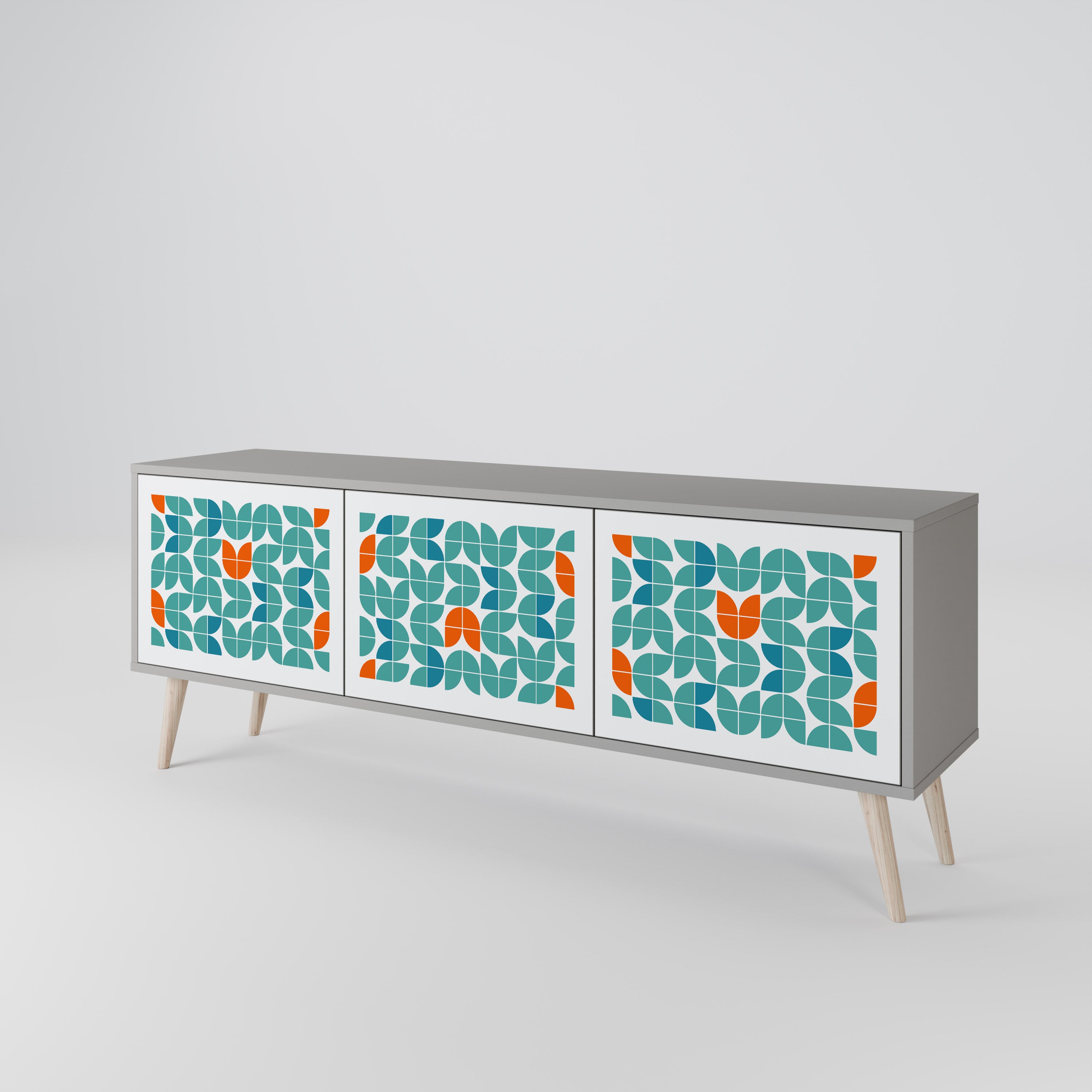 BE THE CHANGE 3-Door TV Cabinet