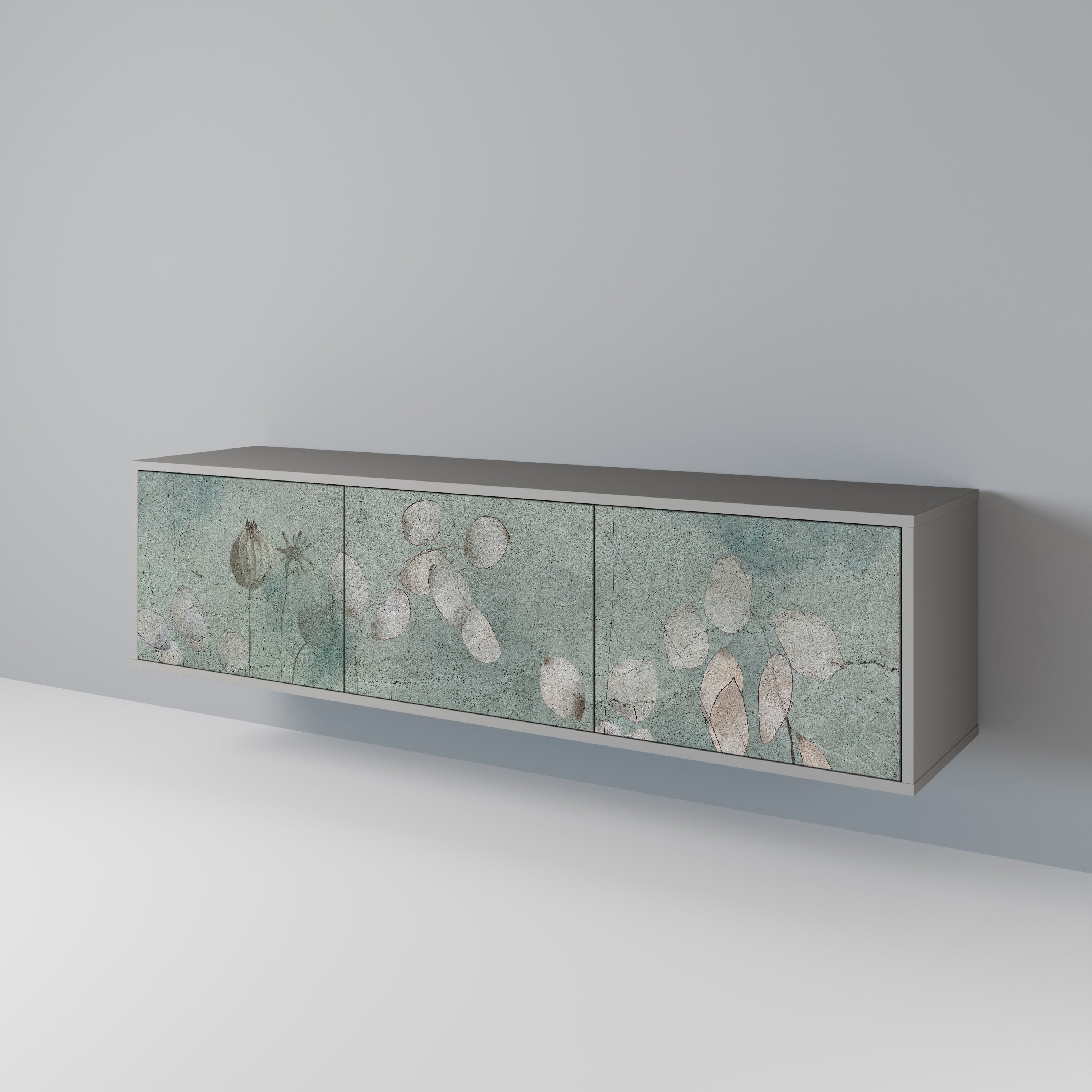 NIGHT LADY 3-Door TV Cabinet