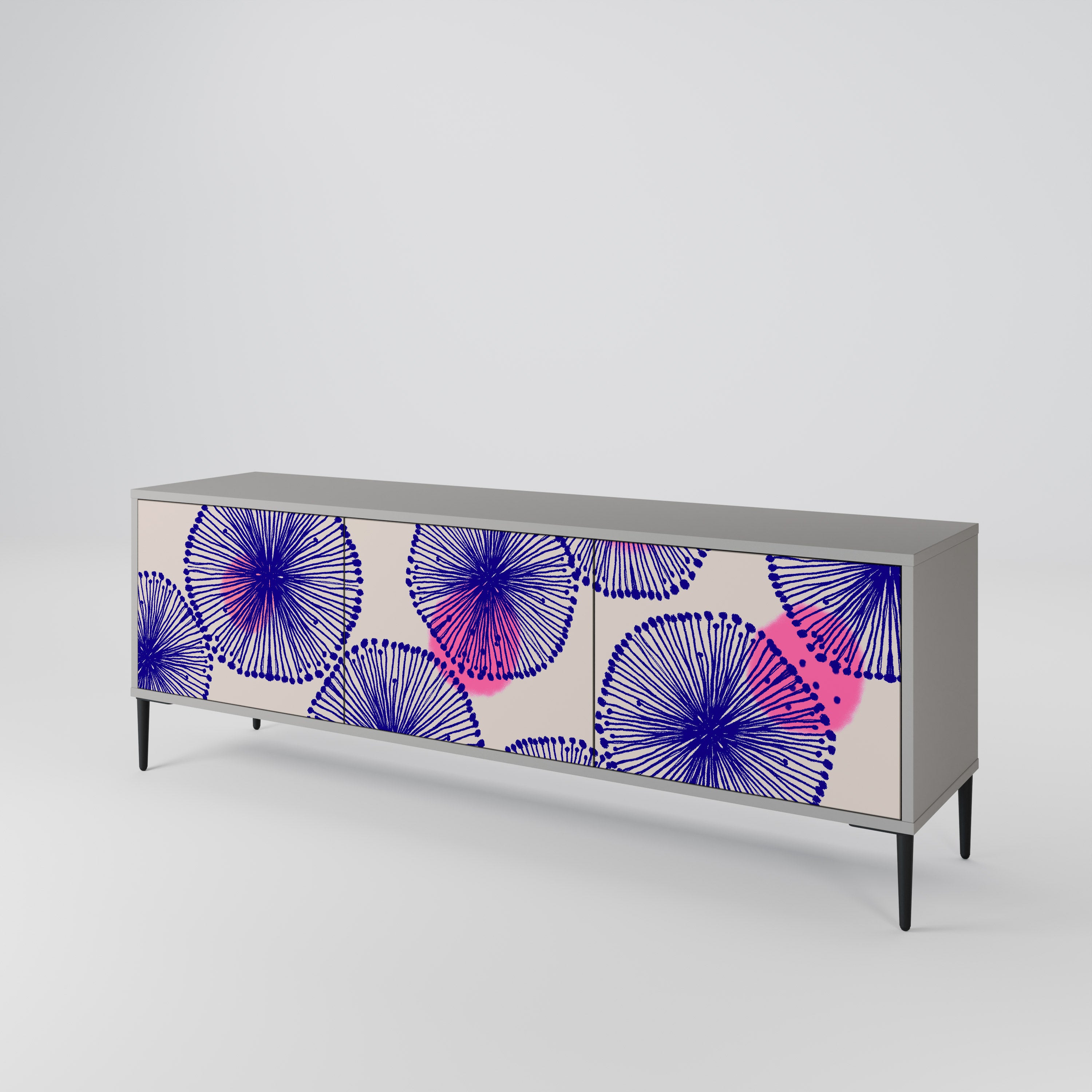 MAGIC NATURE 3-Door TV Cabinet