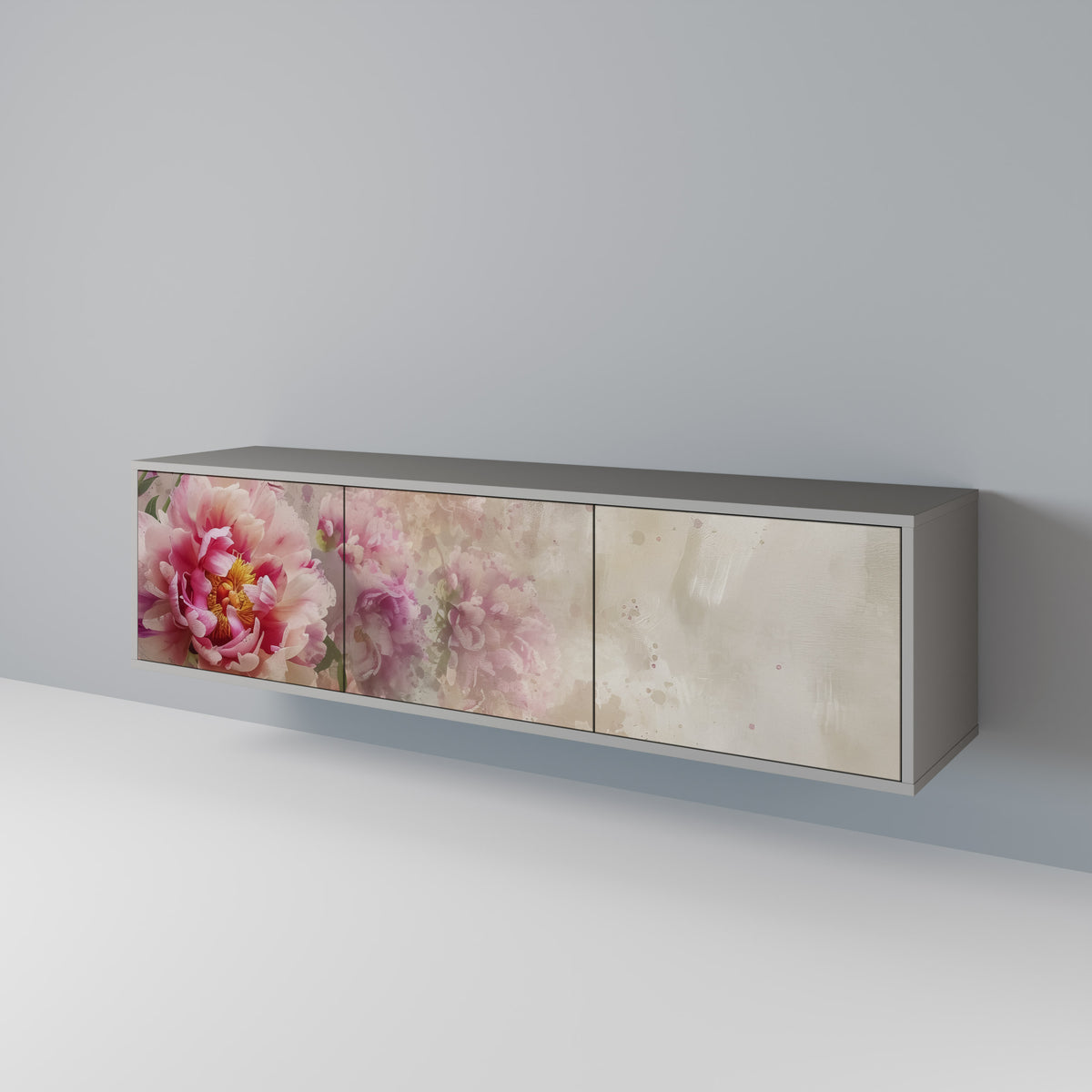 PEONY WHISPER TV-bänk med 3 dörrar