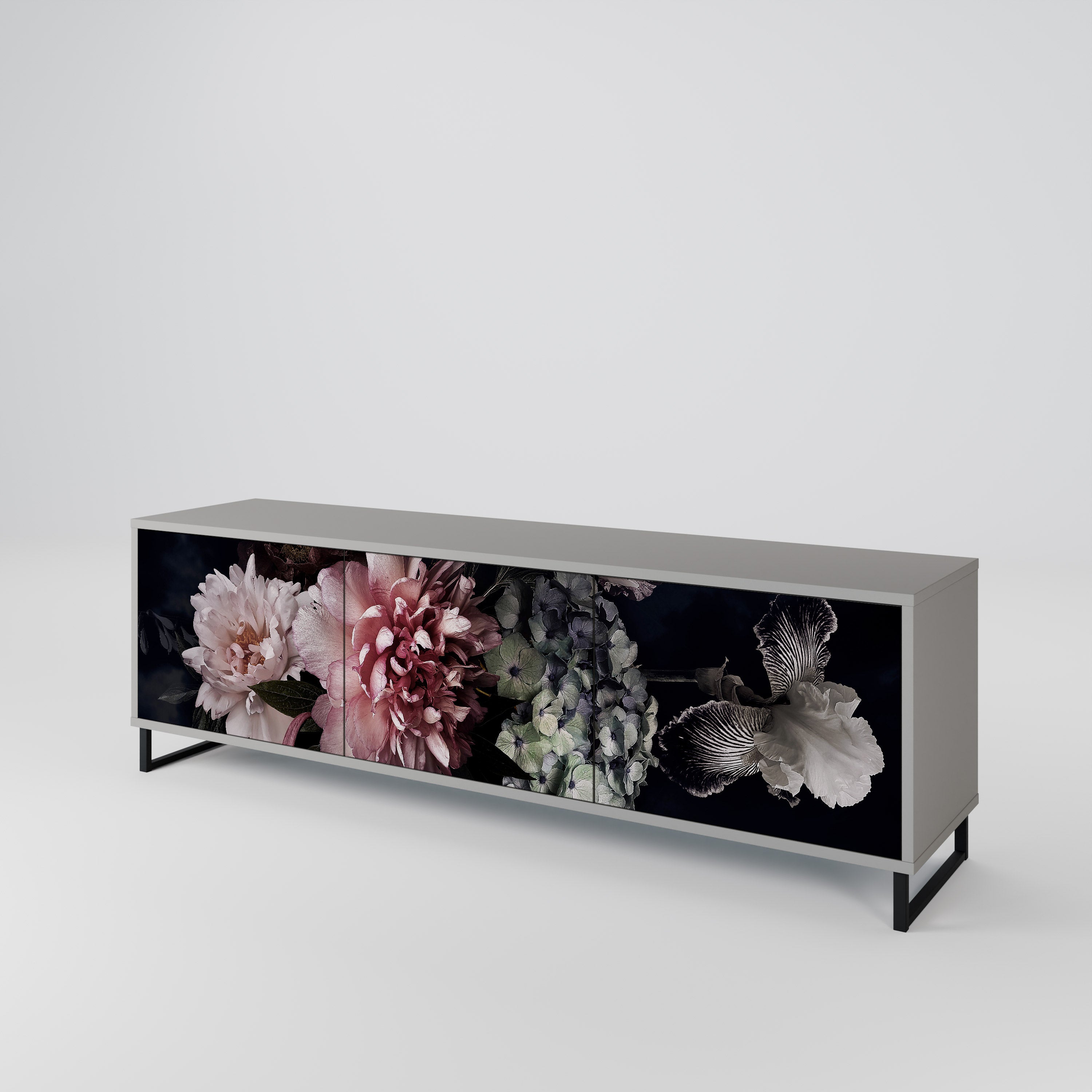 PURE BLOSSOM 3-Door TV Cabinet