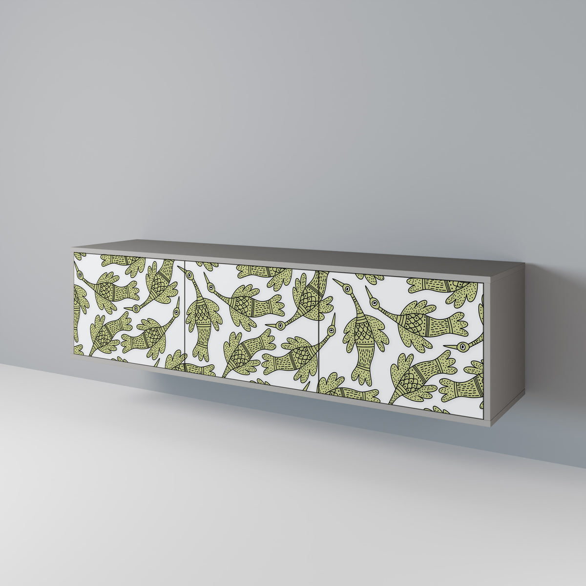 SEEDLING SONGBIRD TV-bänk med 3 dörrar