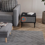 SPECTRA SHOWCASE Nightstand in Black Finish