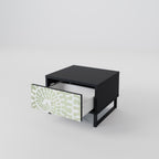 HELIX DANCE Nightstand in Black Finish