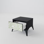 HELIX DANCE Nightstand in Black Finish