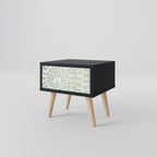 HELIX DANCE Nightstand in Black Finish