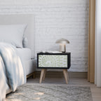 HELIX DANCE Nightstand in Black Finish