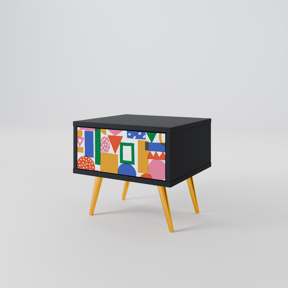 GEOMETRIC GLIMMER Sängbord 