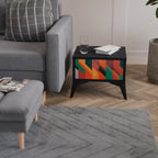 MAKESHIFFT ARTISTRY Nattduksbord i svart finish