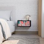 GOSSAMER ECHOES Nightstand in Black Finish