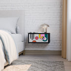 COOL STORY Nattduksbord i svart finish