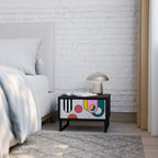 COOL STORY Nattduksbord i svart finish