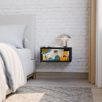 ABSTRACT FACES Sängbord 