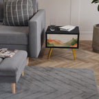 Nattduksbord i svart finish från Watercolour Peaks