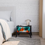 Circular Rhapsody nattduksbord i svart finish