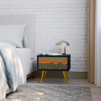 SIMPLE SOLUTIONS Nattduksbord i svart finish