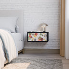 FLEETING HAPPINESS Nightstand in Black Finish