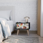 FLEETING HAPPINESS Nightstand in Black Finish