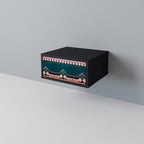 ROYAL COMPOSITION Nattduksbord i svart finish