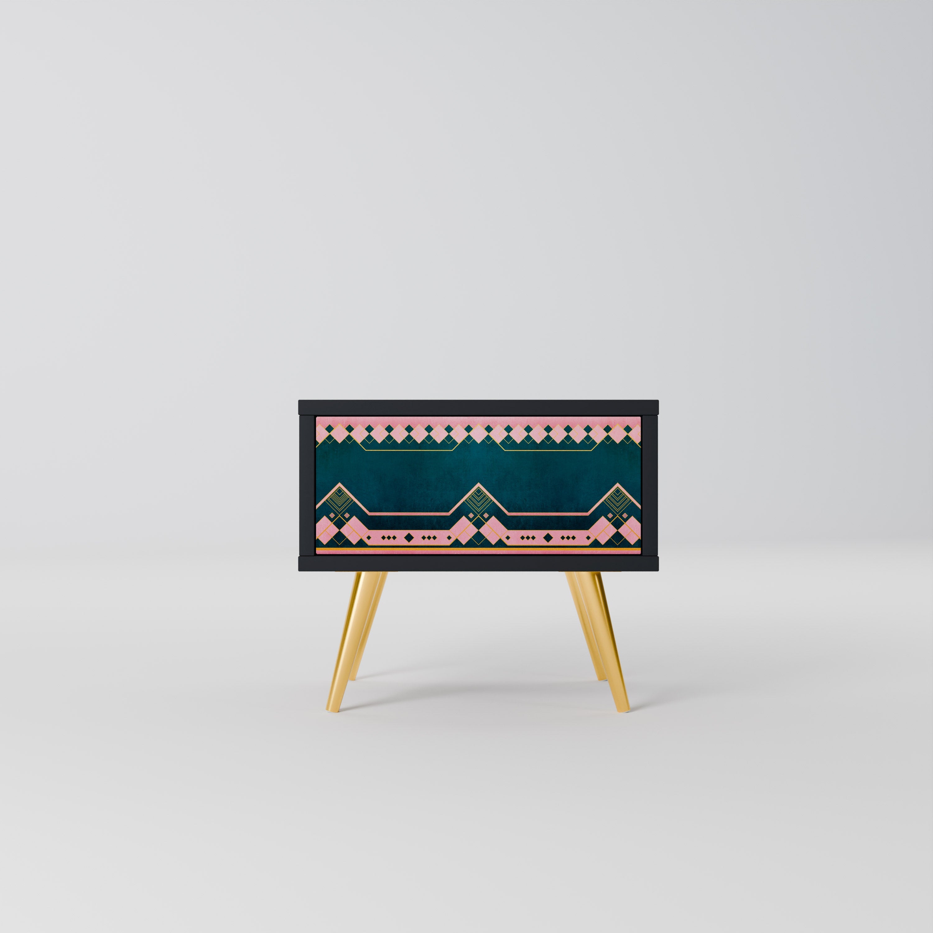 ROYAL COMPOSITION Nattduksbord i svart finish