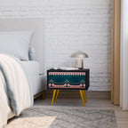 ROYAL COMPOSITION Nattduksbord i svart finish