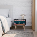 ROYAL COMPOSITION Nattduksbord i svart finish