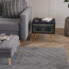 ROYAL ORDINARINESS Nattduksbord i svart finish