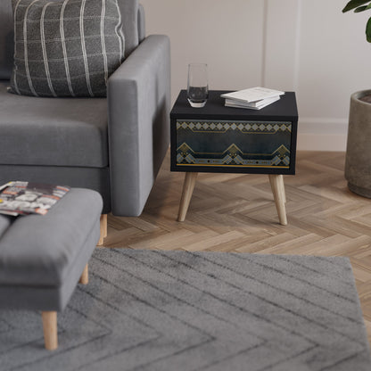 ROYAL ORDINARINESS Nightstand in Black Finish
