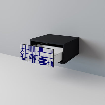 THE RIGHT PLACES Nightstand in Black Finish