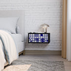 THE RIGHT PLACES Nattduksbord i svart finish