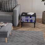 THE RIGHT PLACES Nattduksbord i svart finish