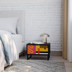 VIVID ART nattduksbord i svart finish