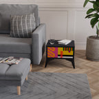 VIVID ART nattduksbord i svart finish