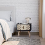 SE MER Nattduksbord i svart finish