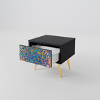 MEMORIES MAP nattduksbord i svart finish